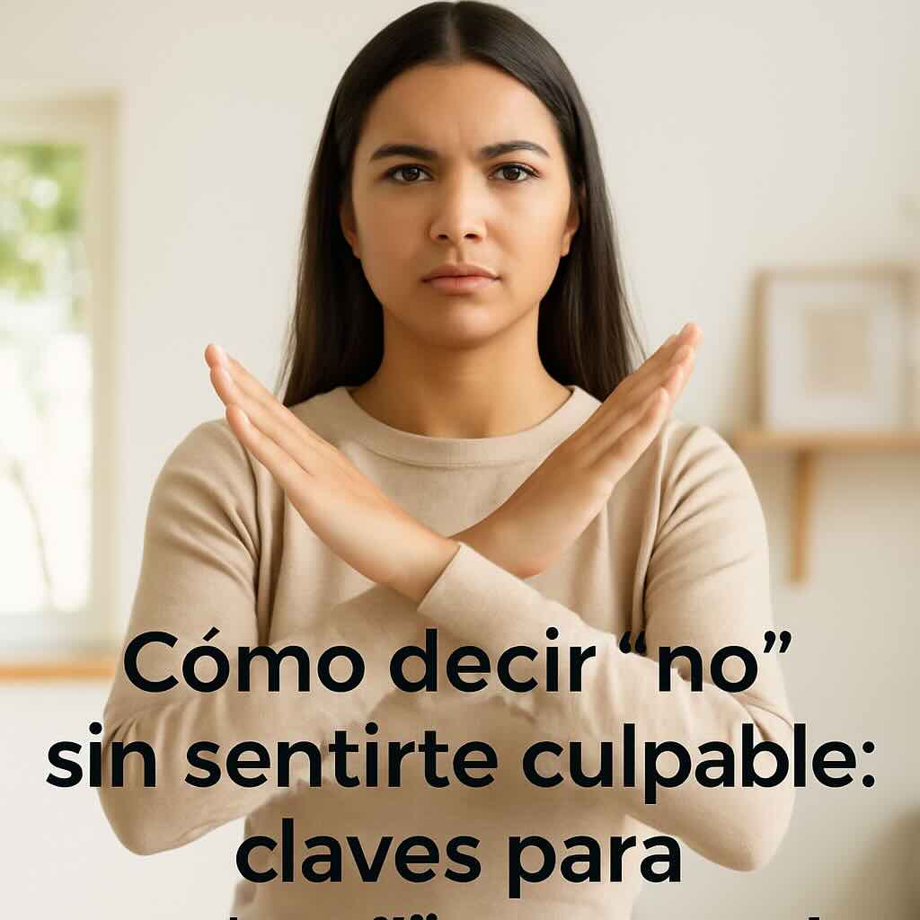 decir no sin sentirte culpable
