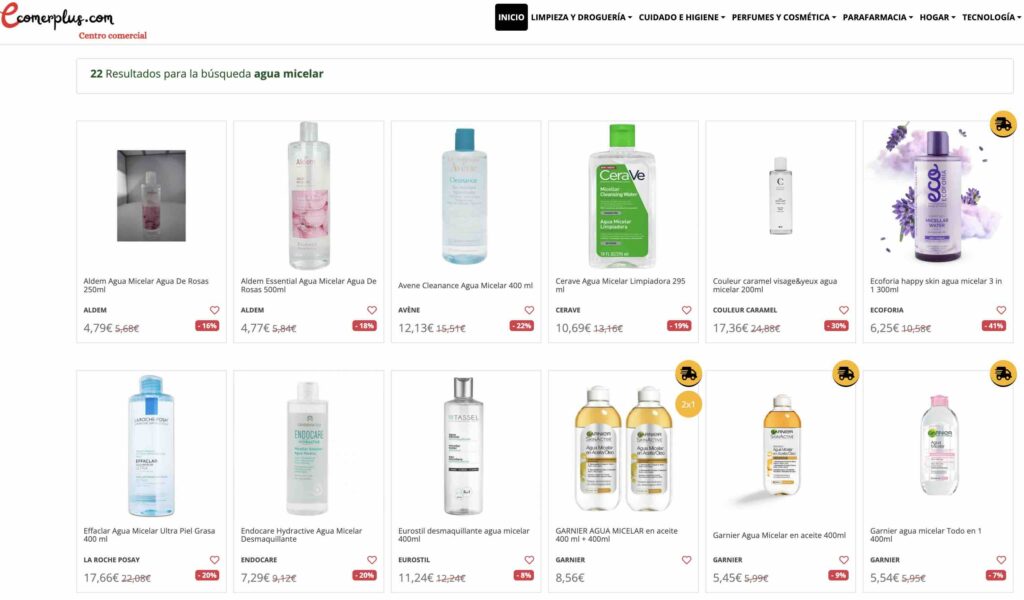Ecomerplus.com Agua micelar
